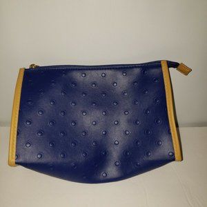 Women's ESTEE LAUDER Dark Blue W/Tan Trim Cosmetic